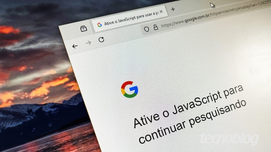 Google agora exige JavaScript para buscador funcionar no navegador