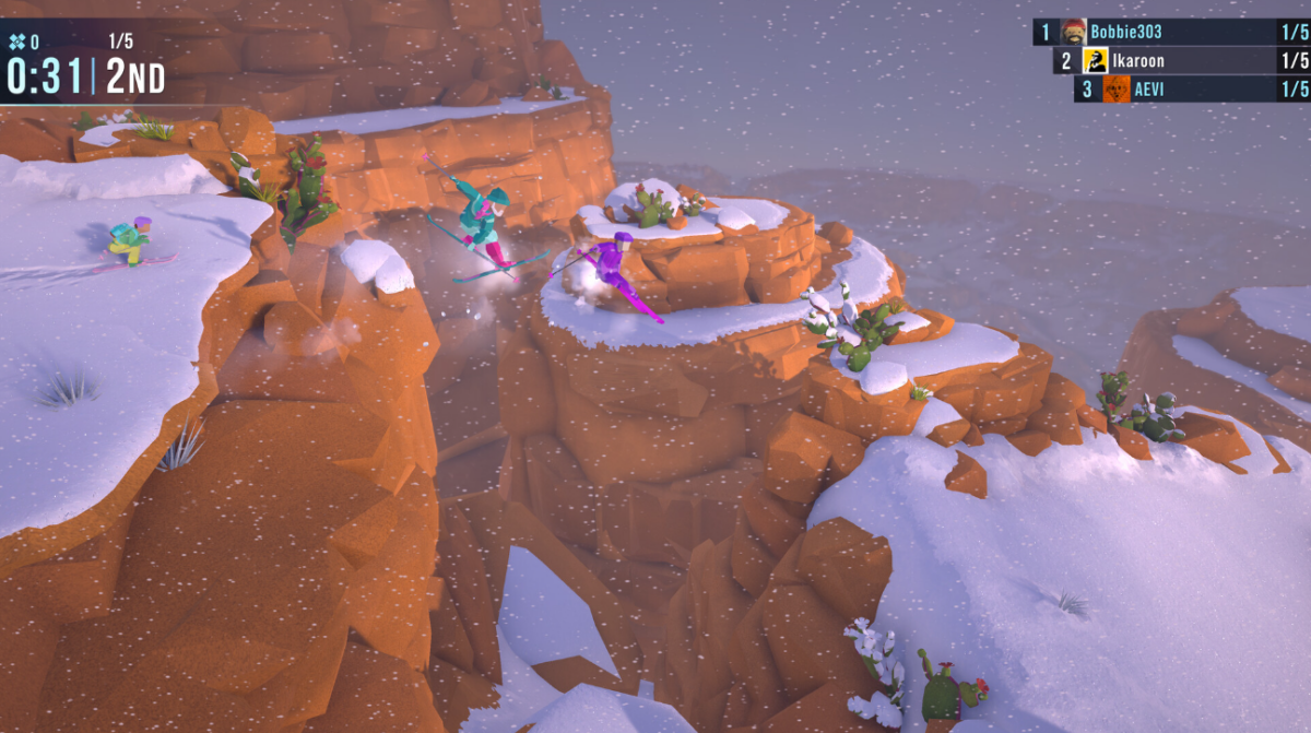 Lonely Mountains: Snow Riders já está disponível e tem desconto para PC!