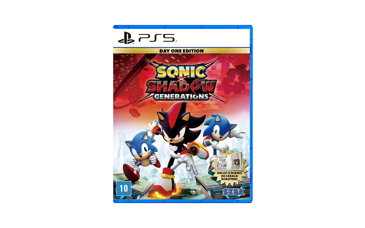 OFERTA DO DIA | Sonic X Shadow Generations para PS5 por R$ 116,10 no Kabum