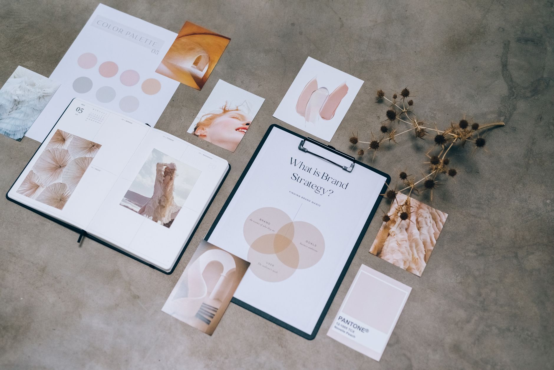 Kit da Marca aplicado em projeto do Canva Pro