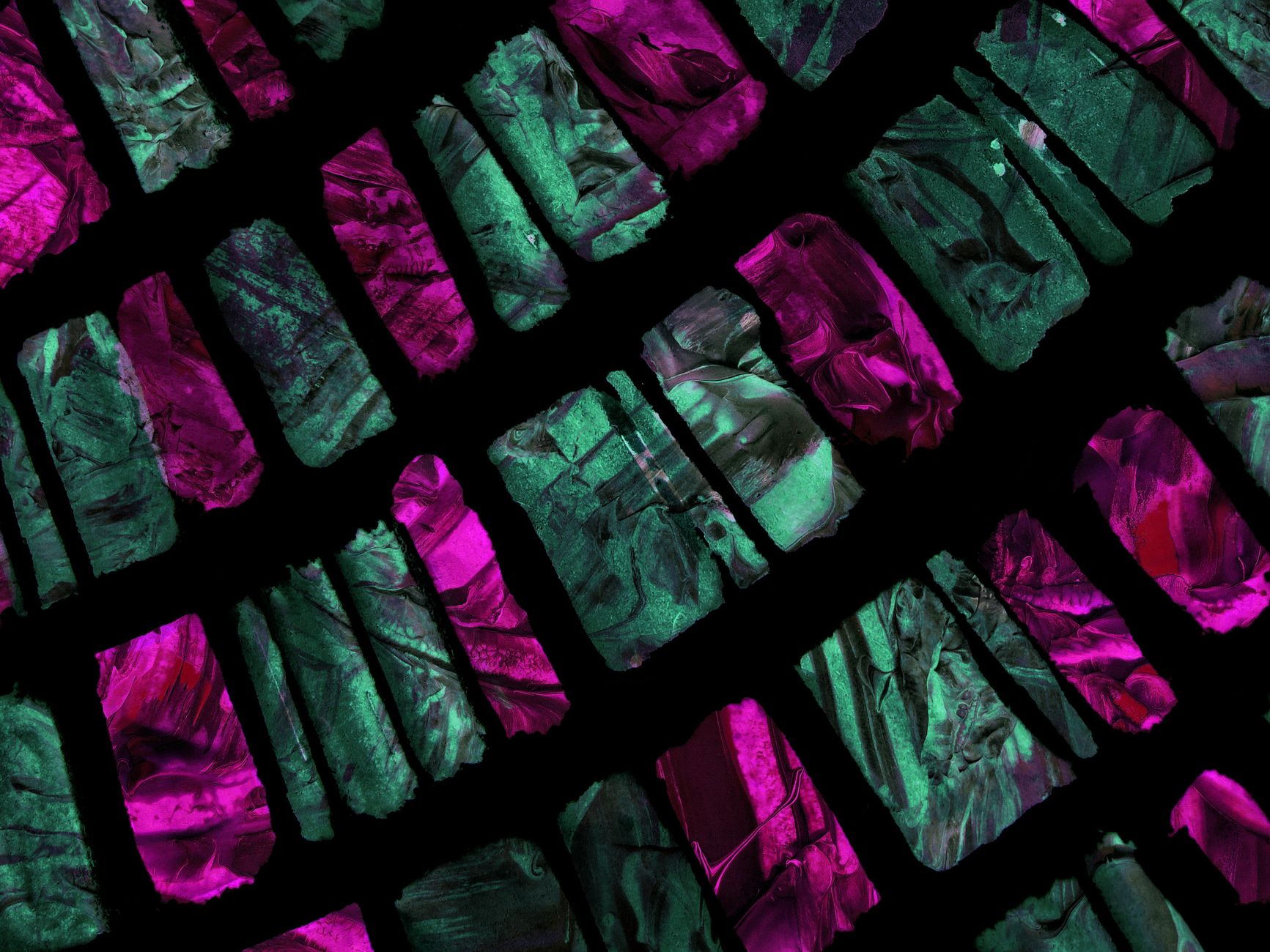 Estilo pictórico e texturas de gerador de imagem IA em comparação